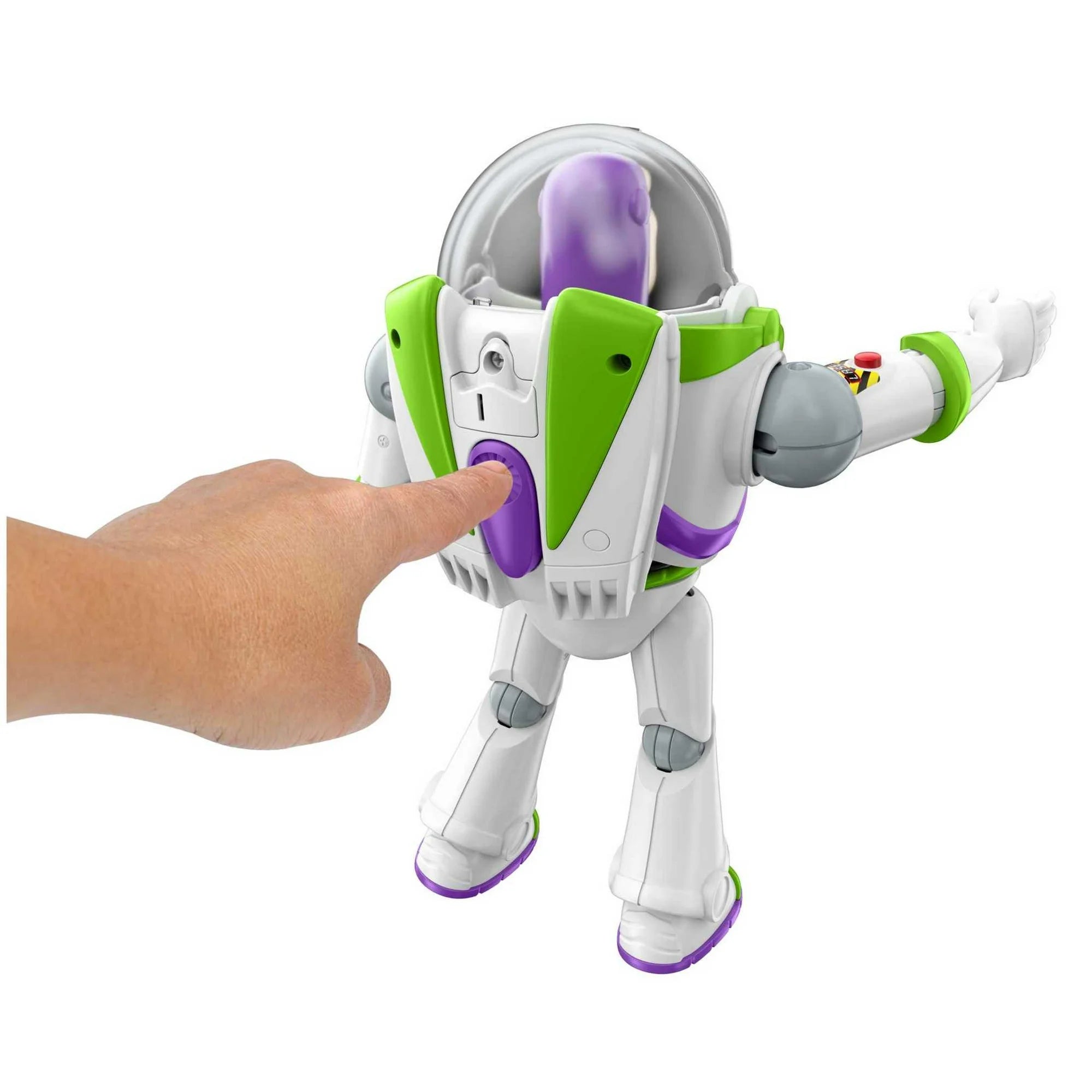 Disney Pixar Toy Story Talking Buzz Lightyear 10-inch Figure with Action Chop, Collectible  |  WTWL1030XA
