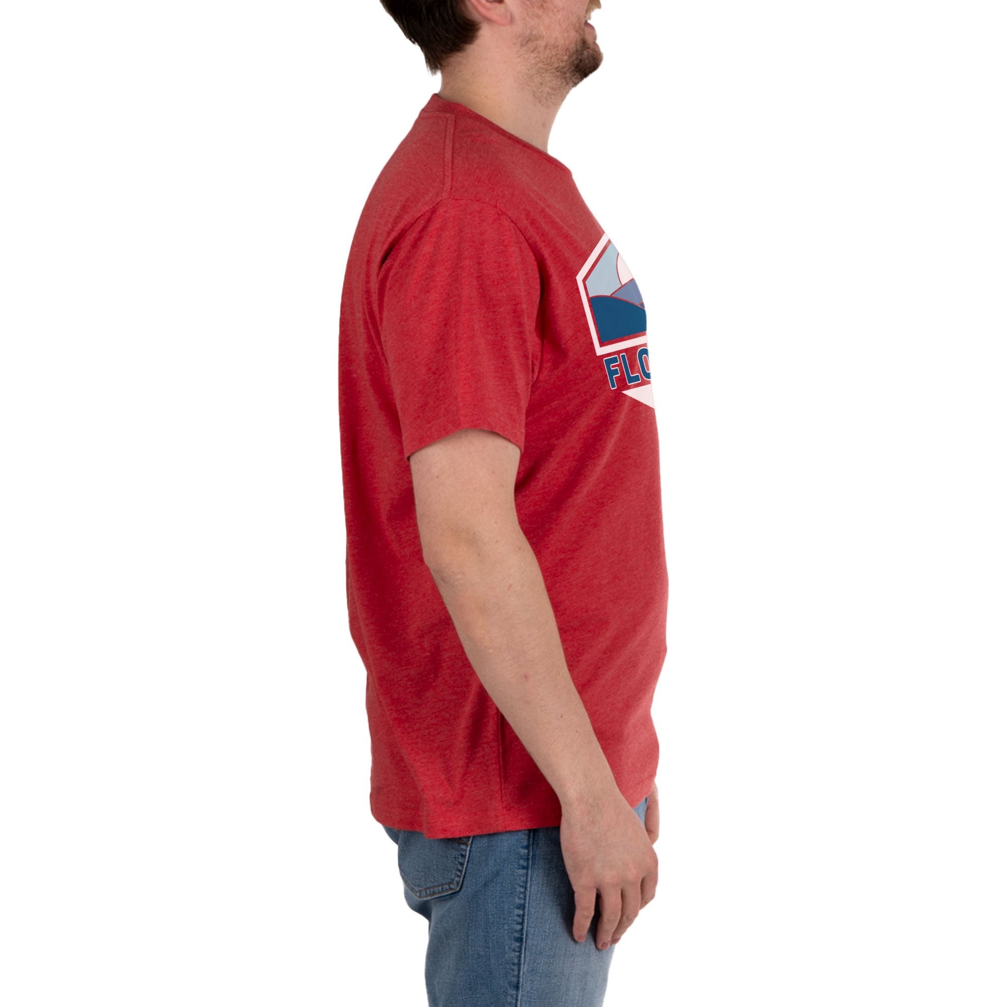 Unisex Florida State Graphic Tee, Triblend T-Shirt from Home Tree | WTWL1065XA