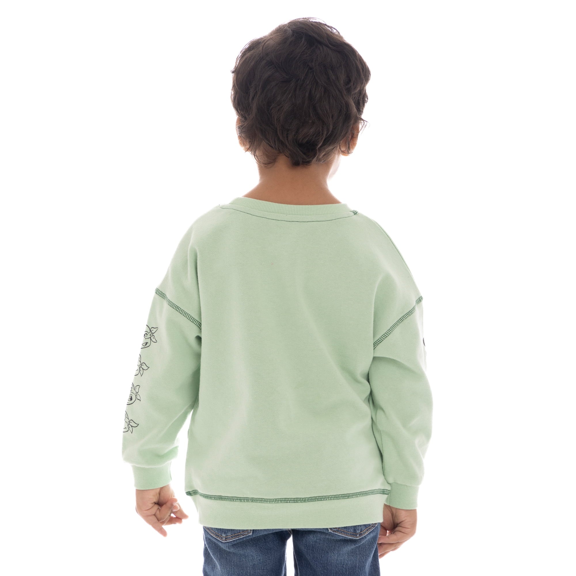 Teenage Mutant Ninja Turtles Toddler Boys Graphic Crewneck Sweatshirt, Sizes 12 Months-5T  |  WTWL731XA