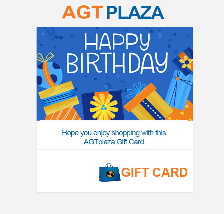 Happy Birthday Gift Card