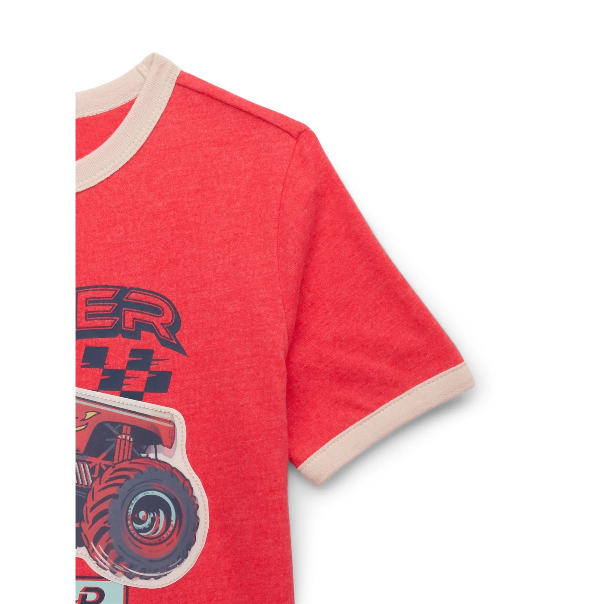 365 Kids from Garanimals Boys' Mix and Match Graphic Ringer Tee with Short Sleeves, |   WTWL1132XA