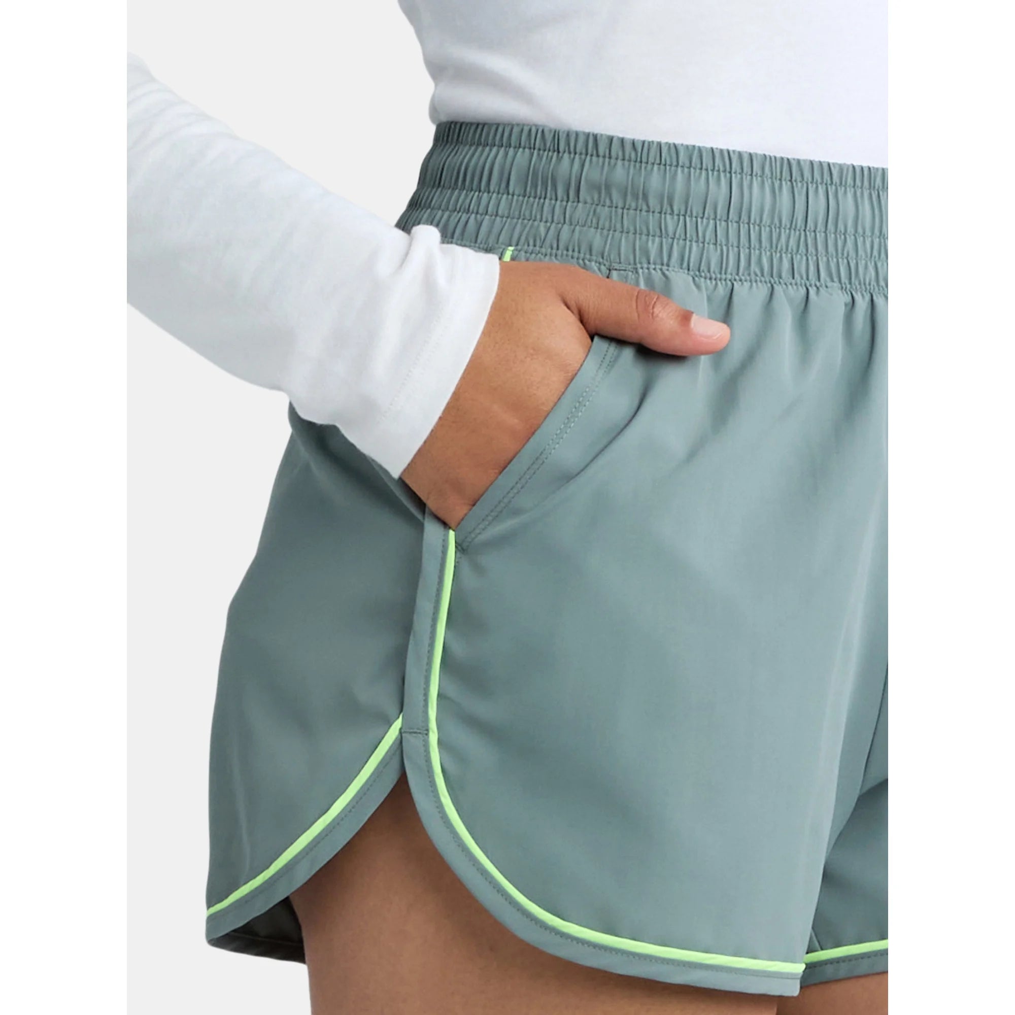 Athletic Works Women's Side Seam Running Shorts, |   WTWL1129XA