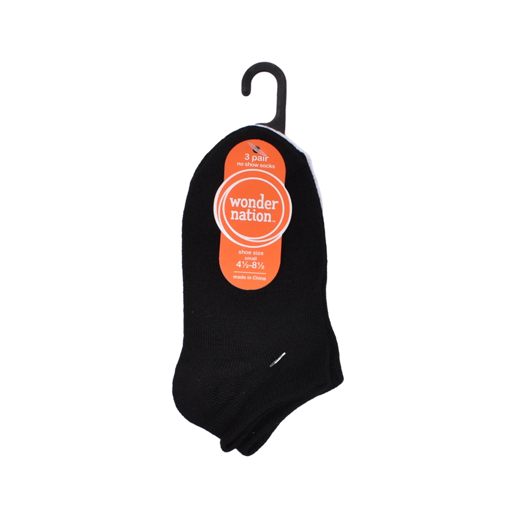 Wonder Nation Boys 3-Pack No Show Socks, Shoe  |  WTWL1103XA