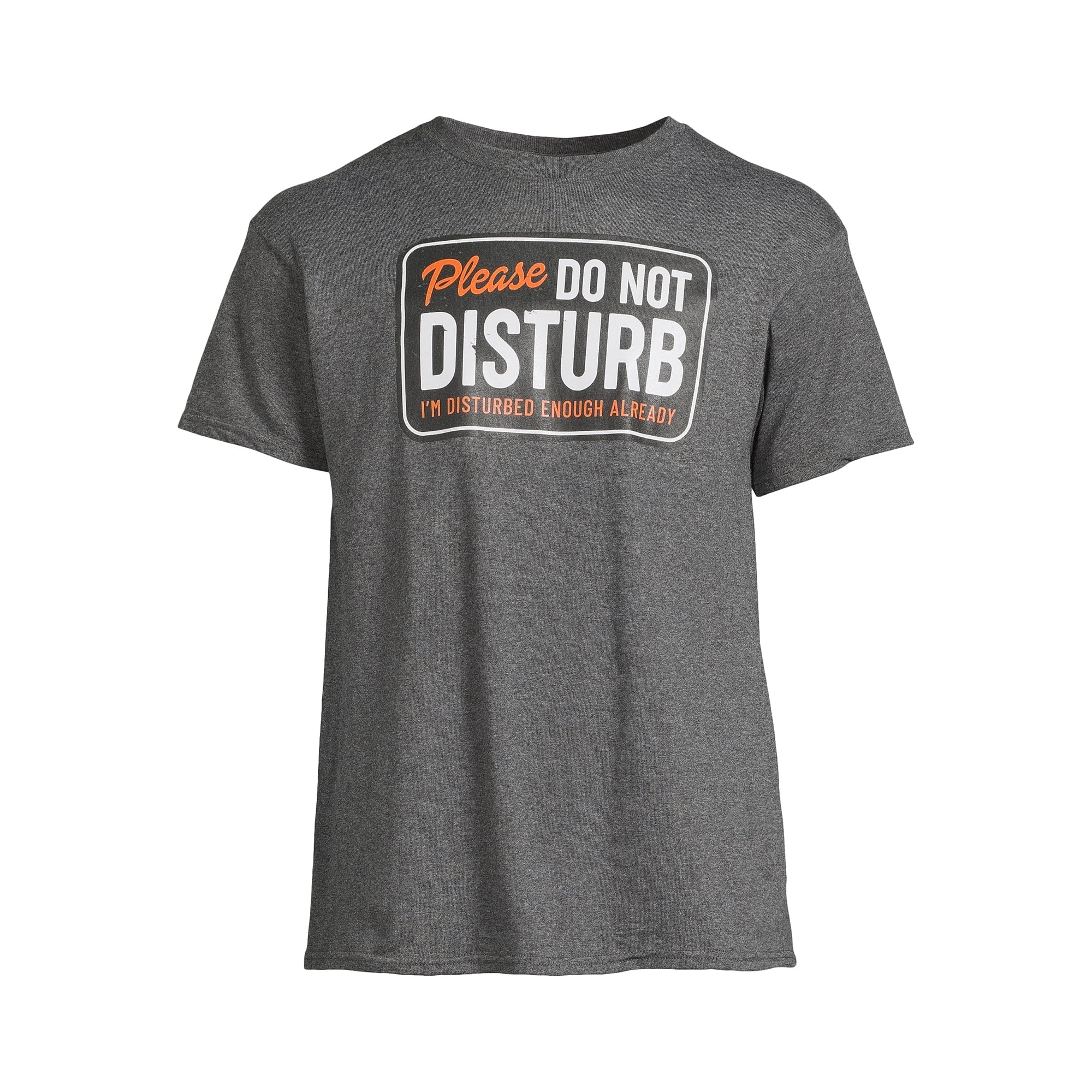 Men's and Big Men's Please Do Not Disturb Graphic Tee with Short Sleeves | WTWL101XA