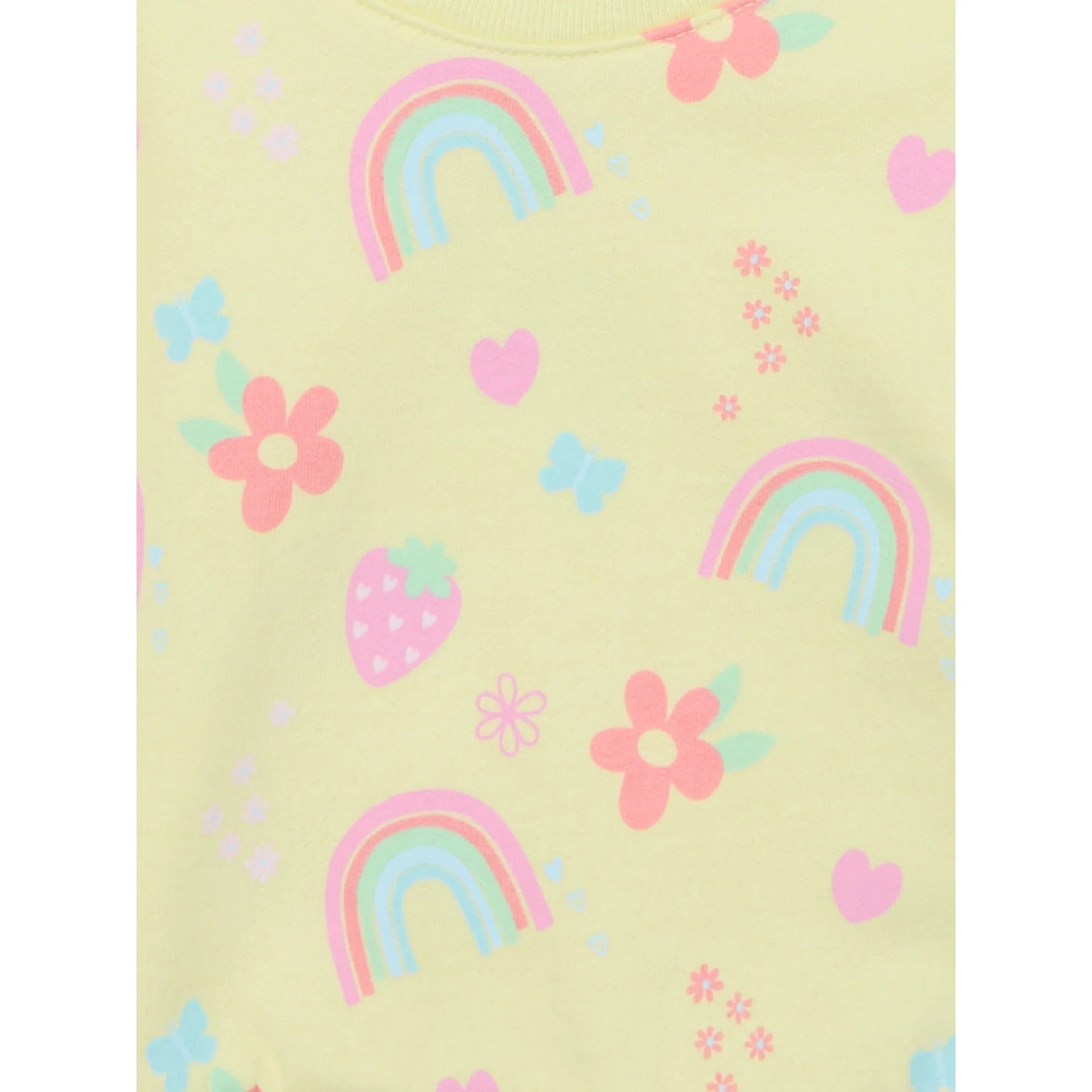 Garanimals Baby Girl Printed Fleece Top, Sizes 0-24 Months |   WTWL835XA