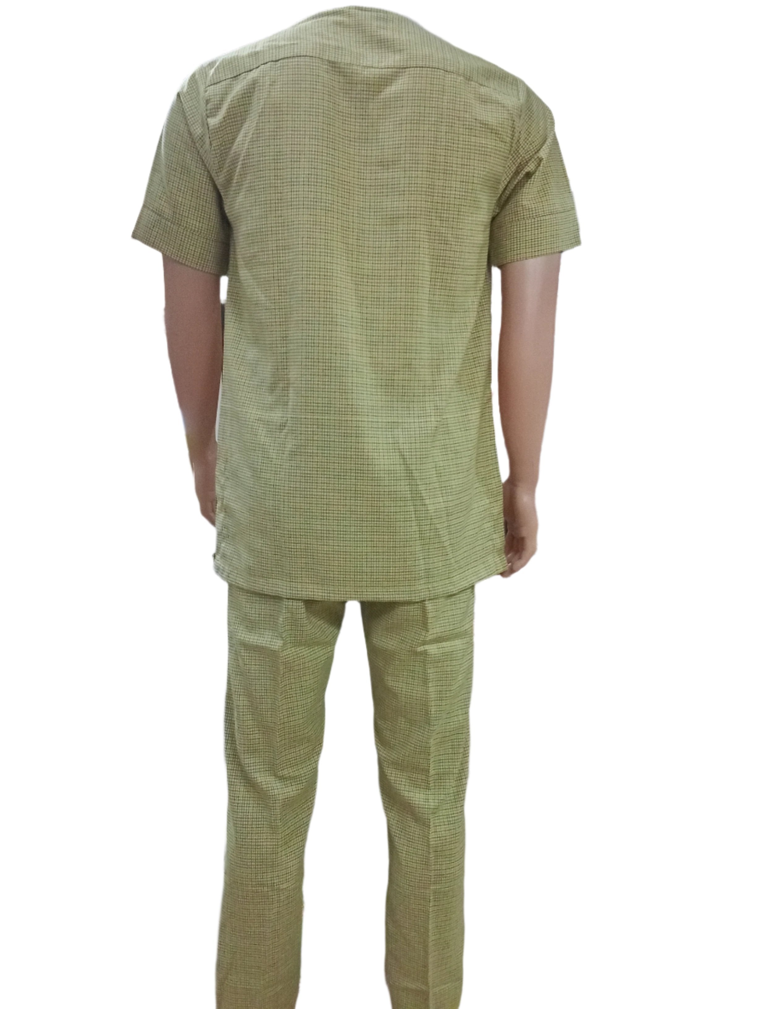 Up and Down  Senator Wear For Men , Green and Black | BST40b