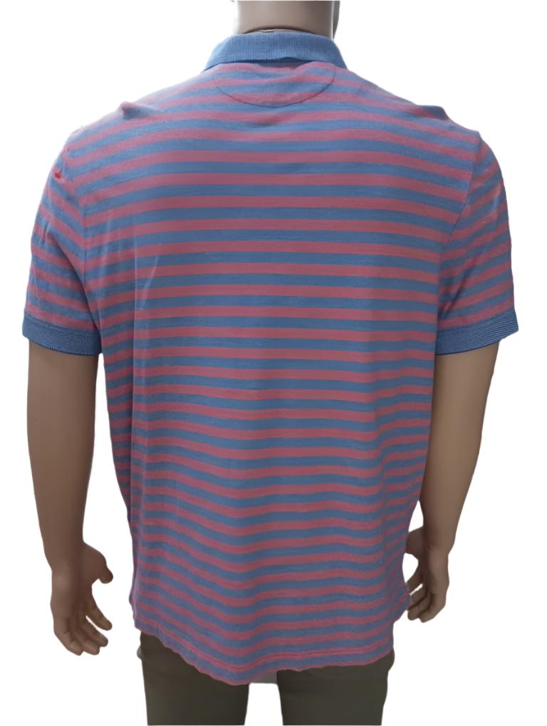 Quality Stripe Polo Shirt for Men | GWDL39