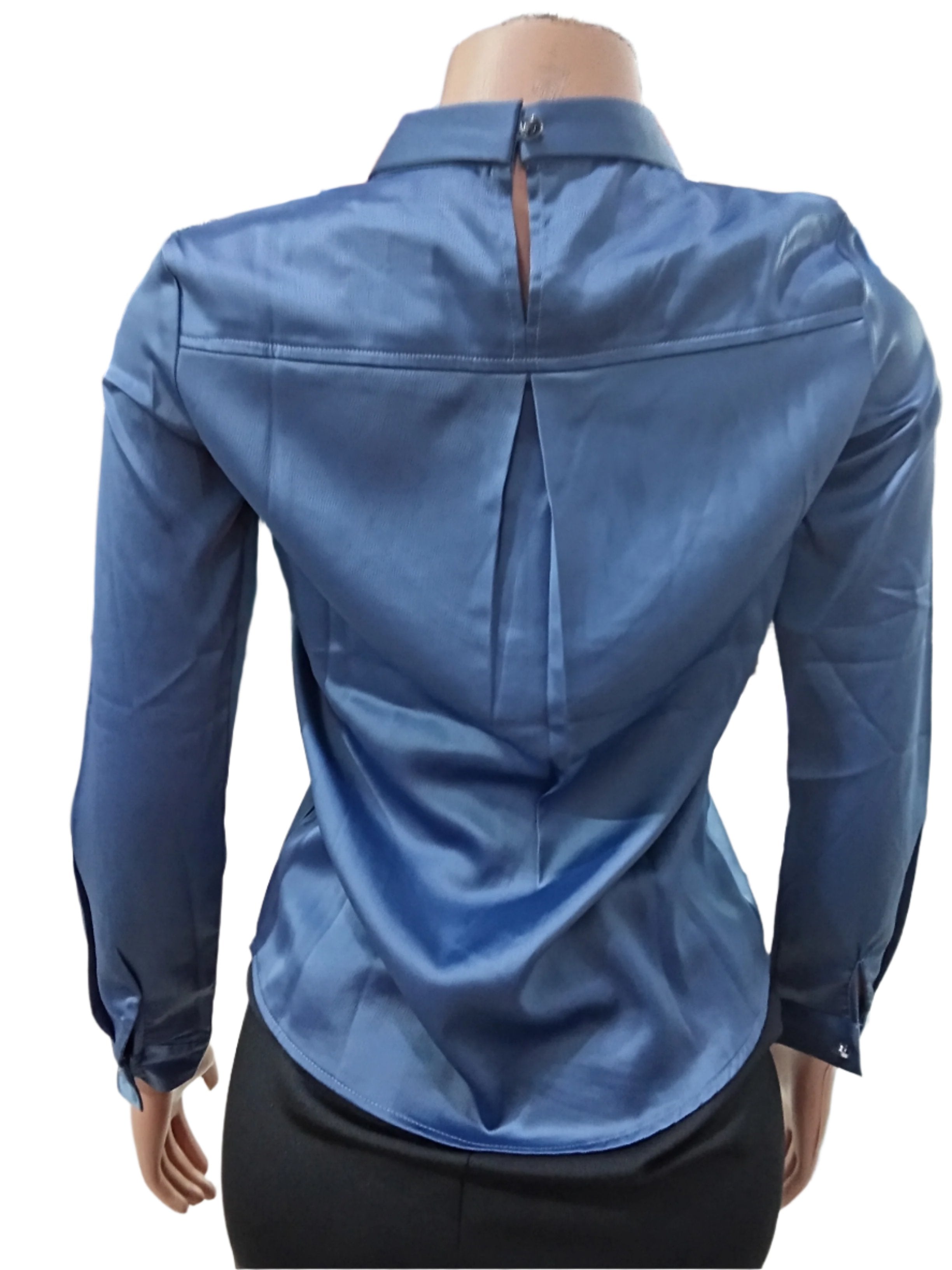 Stylish Trendy Shirt (Top) for Ladies Small Size, Blue | DBK7b