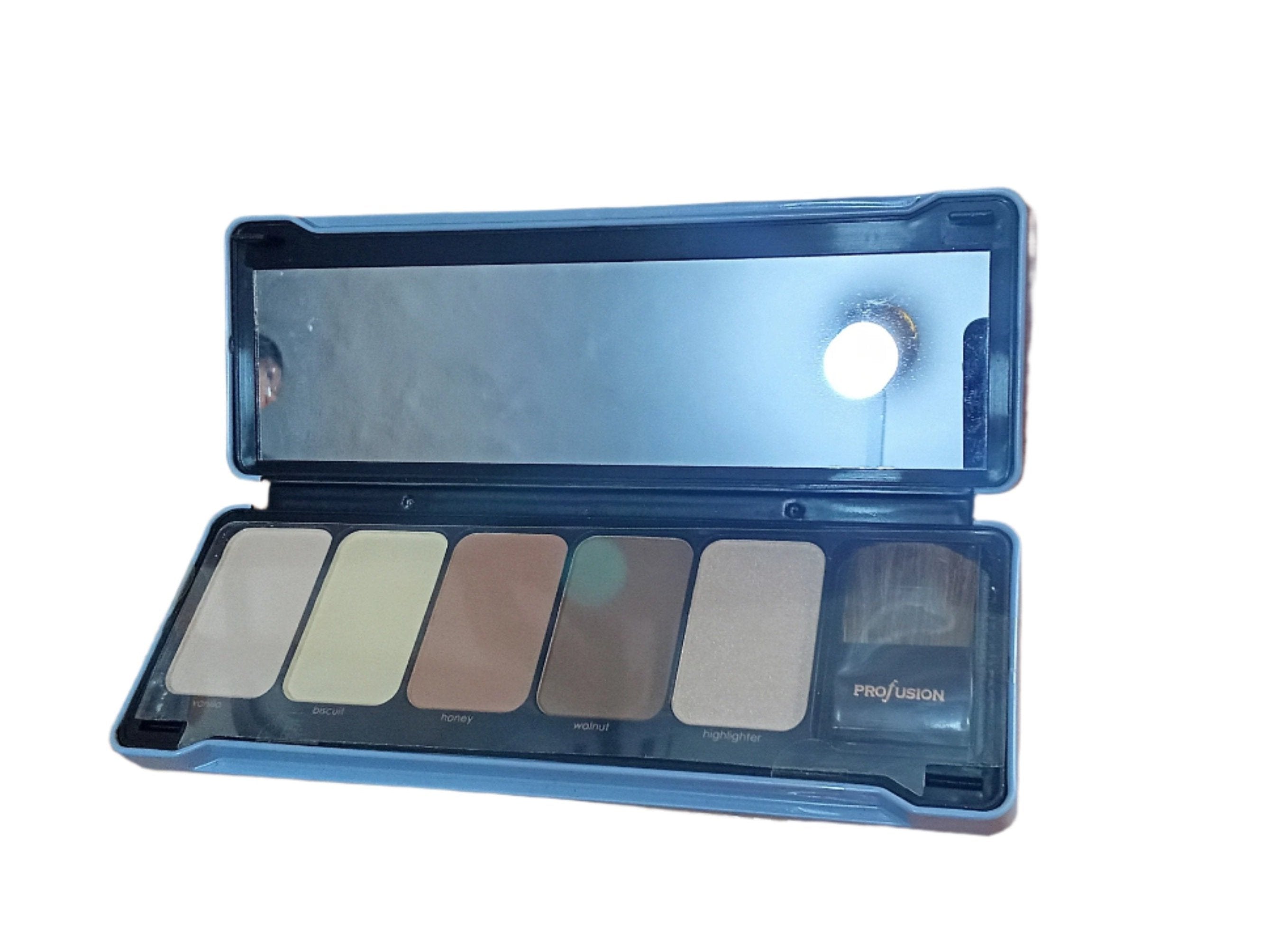 Profusion Contour Facial Highlighter (includes 5 color shades Face Powder and Mirror) | BLTN50