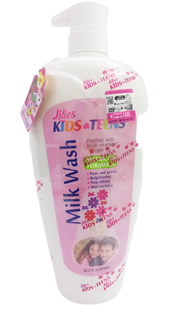 Lilies Kids & Teens Shower Cream 35.2fl.OZ, 1000ML | BLM10a