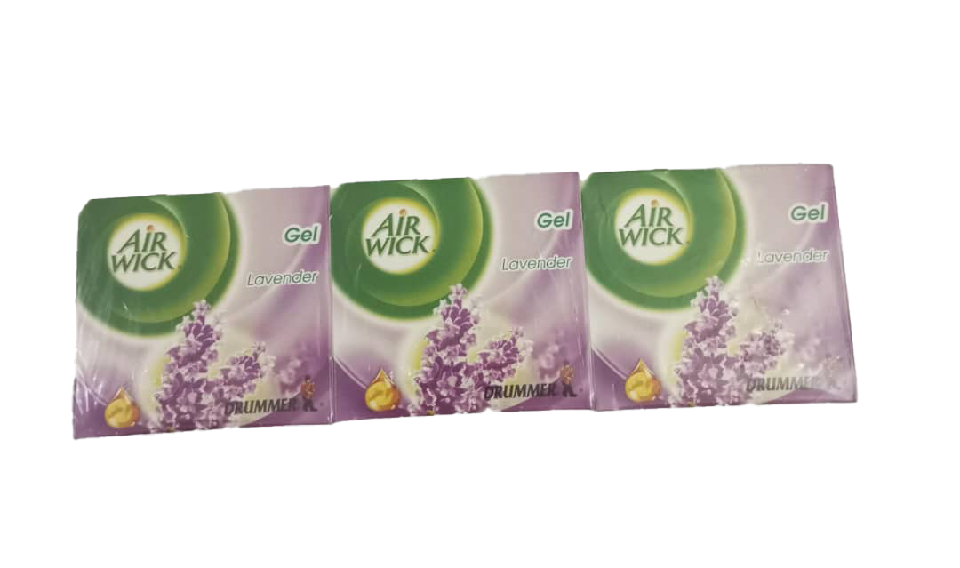 Air Wick Gel Lavender Drummer, Purple, 45g | EVG1a