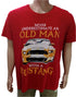 Mustang Sports Car Red Polo T-Shirt (Unisex) | GWDL38