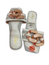 Fancy Mac 100% Chain Slippers Shoe | DNY4c