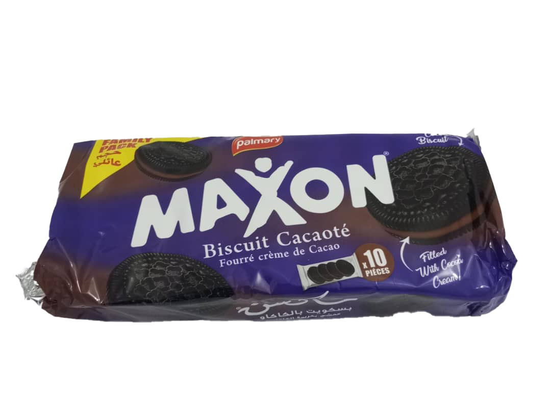 Palmary Maxon Biscuit Filled with Cocoa Cream, 380g |GMP16a