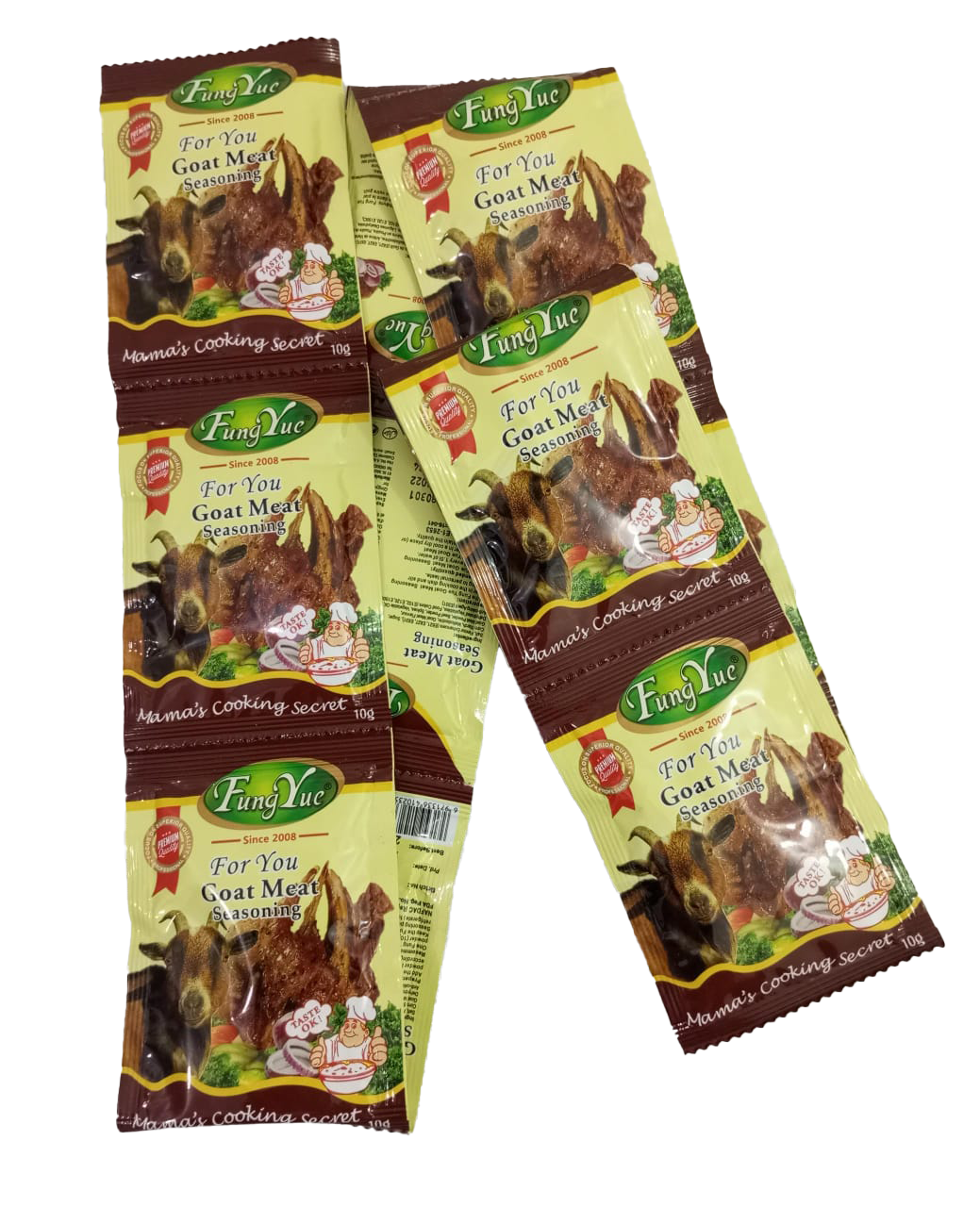 A Roll Of FungYue For You Goat Seasoning 12 Pieces Per Roll, 100g | GBL9a