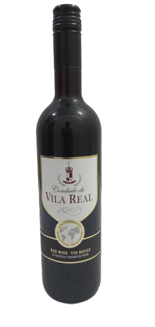Condado de Villa Real Red Wine Vin Rouge,750ML, 10% Alc. | CPR6a
