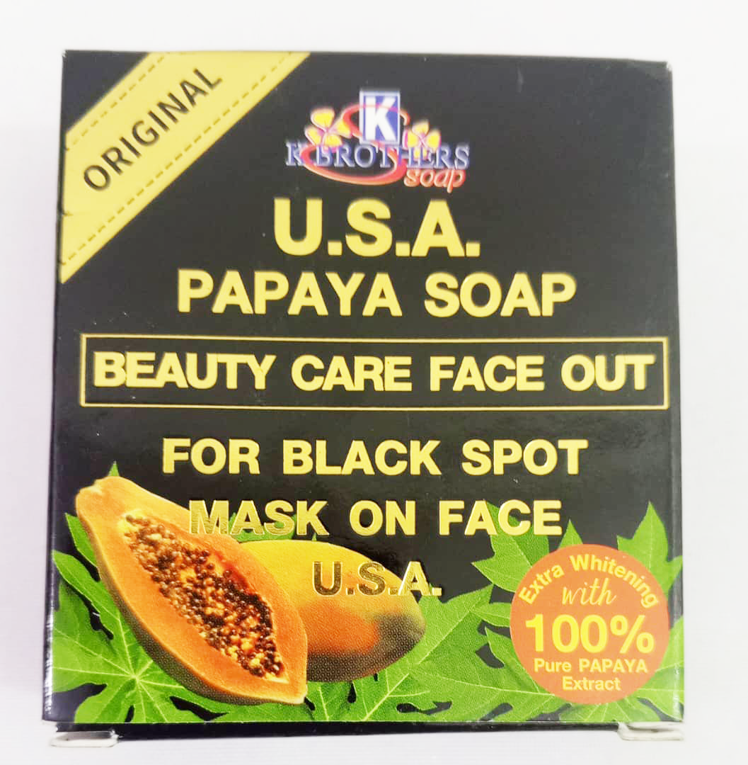 K Brother USA Papaya Soap for Black Spot 110g | CDC62a