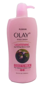 Olay Body Age Defying (Pure Goat Milk) Lightening Shower Cream 35.3fl. OZ, 1000ML | BLM12b