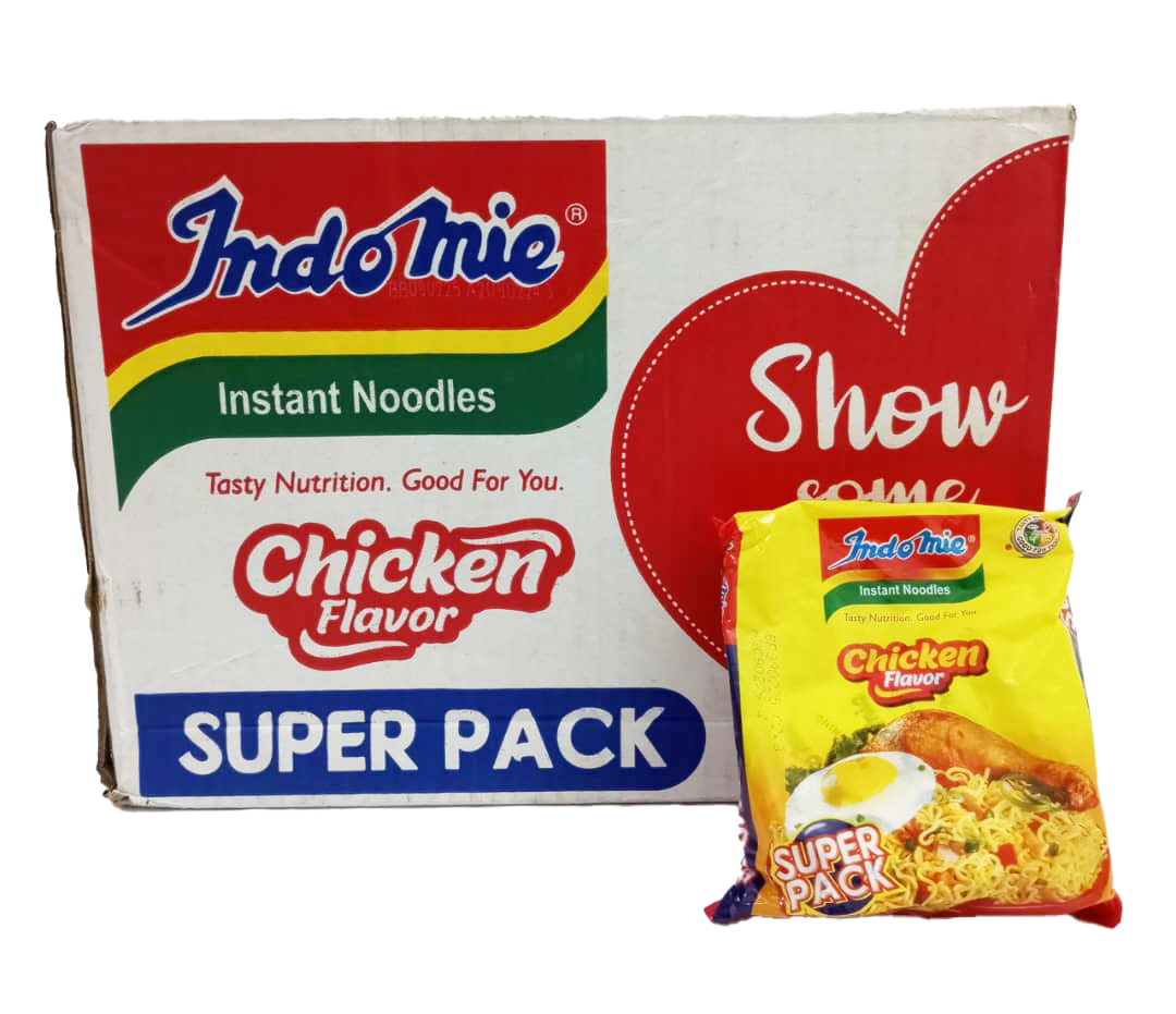 Indomie Super-pack Instant Noodles Chicken Flavour, 120g (PREPACK) | 2KMS7b-GDS