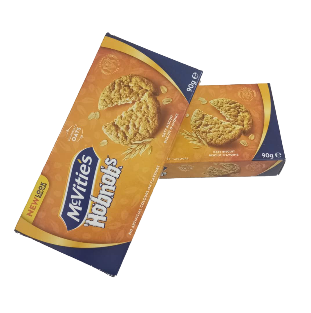 New McVities Hobnobs Oaty Biscuit, 90g |GMP29a