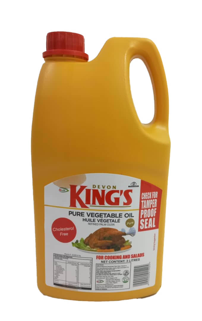 Devon Kings Pure Vegetable Oil, 3Litres | 2SBS2a-GDS