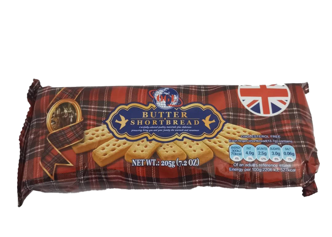 OGL Butter Shortbread (Cholesterol Free), 205g | GMP4a