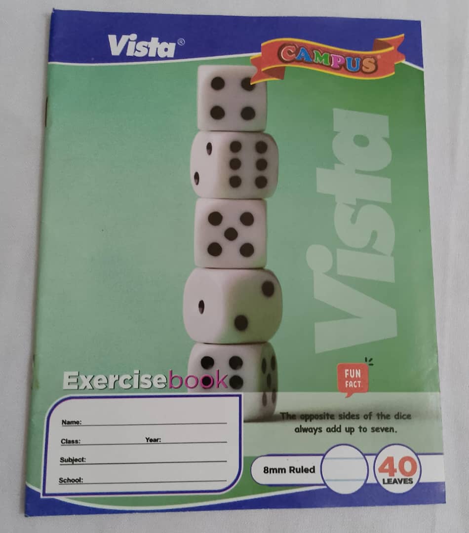 Vista Campuse Exercise Book 40 Leaves , Green | RNA2a