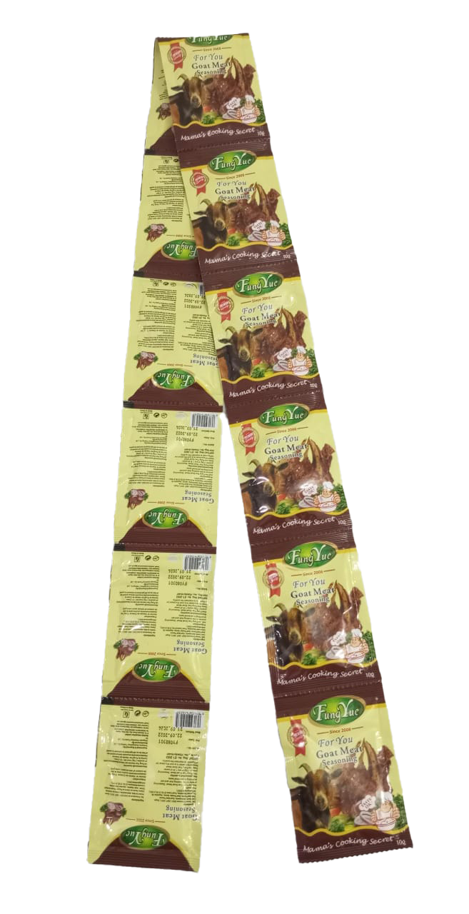 A Roll Of FungYue For You Goat Seasoning 12 Pieces Per Roll, 100g | GBL9a