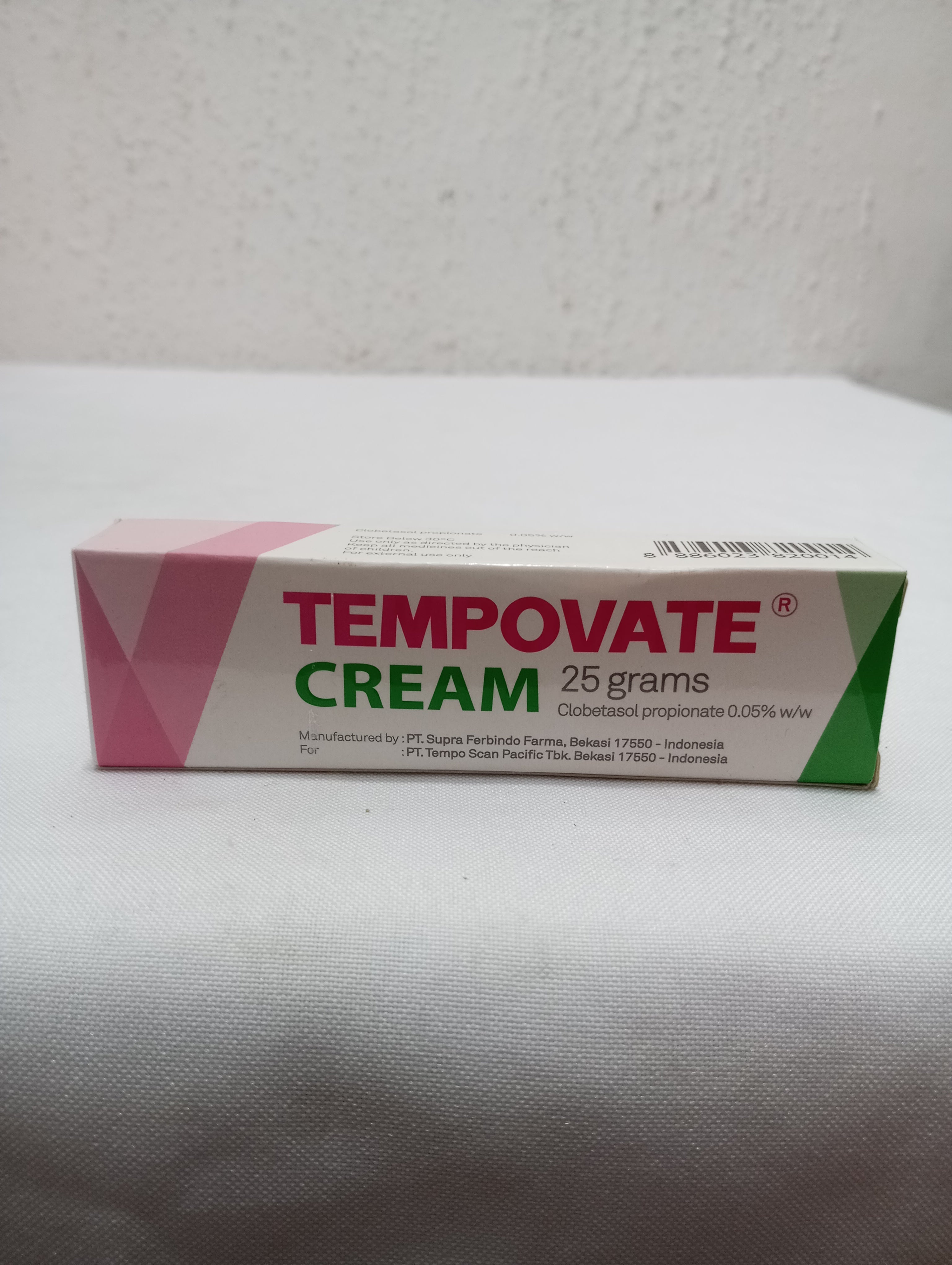 Tempovate Cream Tube 30g, Pink| BSE21a