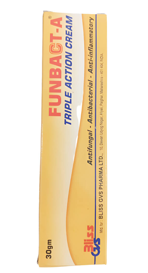 Funbact A Tripple Action Cream Tube 45g | CDC26a