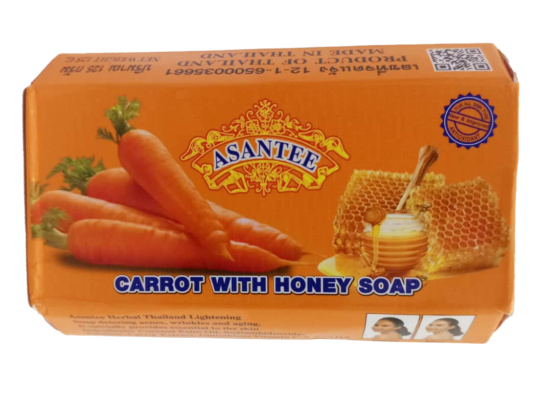 Assantee Carrot with Honey Soap 140g | CDC50a