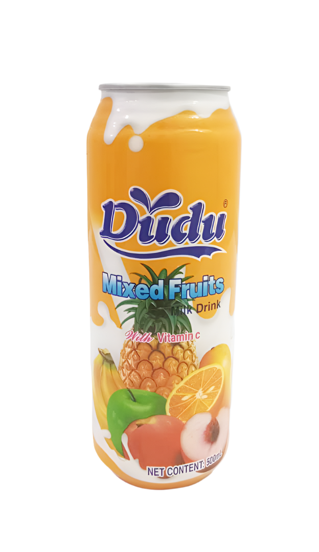 Dudu Mixed Fruit Milk Drink with Vitamin C, 500ML | BCL18a