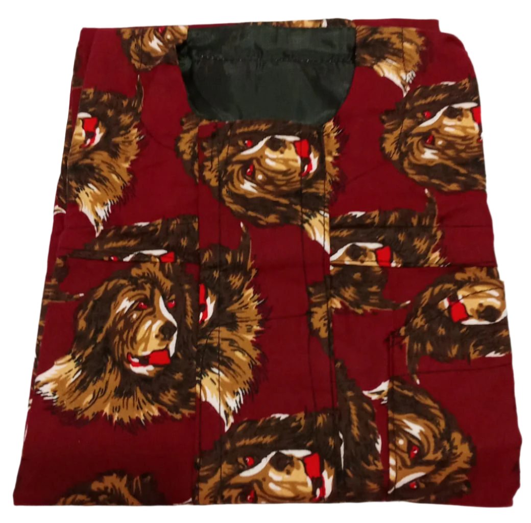 Isi Agu Traditional Men's Wear, Wine | BST12d