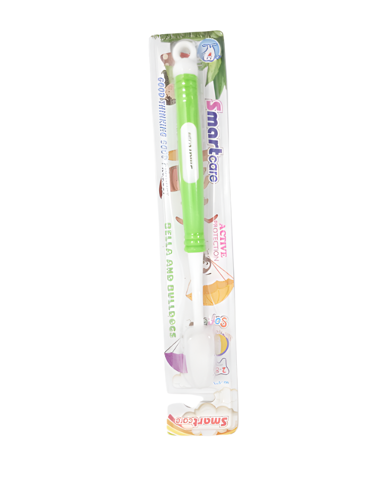Smartcare Active Protection Children's Toothbrush 2-8 Years Bella & Bulldogs, Green | EVG42b