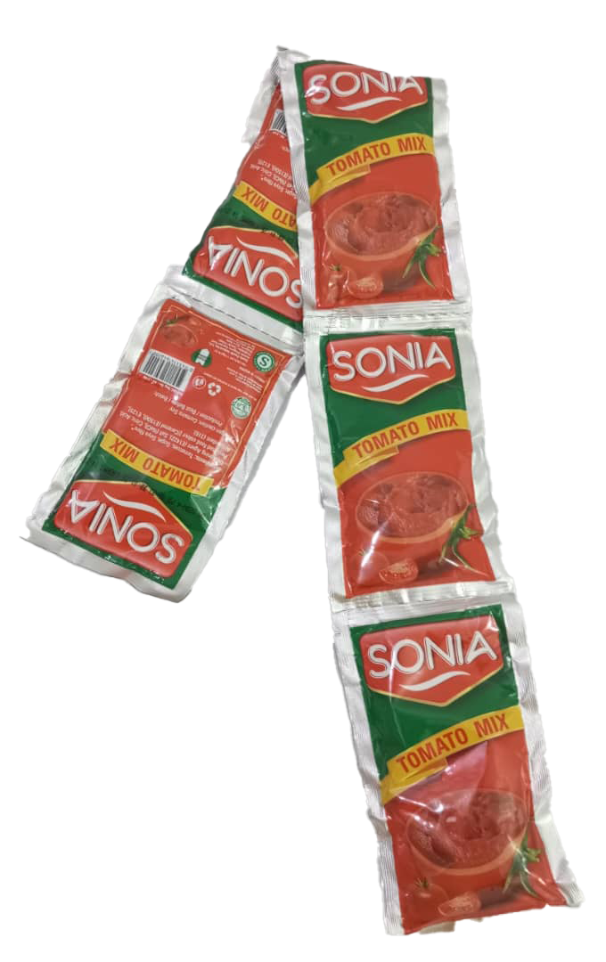 Sonia Tomato Mix Sachet Roll, 5 Pieces Per Roll 300g, Red | 2GNV15a-GDS