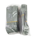 Disposable Plastic Fork 100 Pieces Per Pack, Gray | GMC16a
