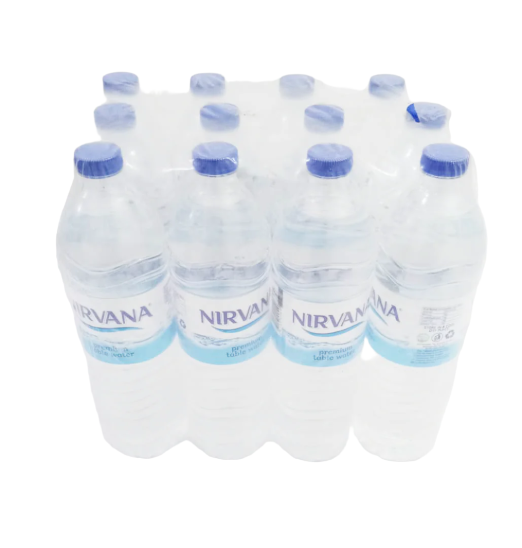 Nirvana Premium Table Water, 75CL, Pack of 12 | PHS3a