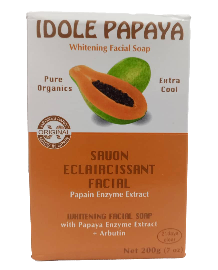 Idole Papaya Lightening Facial Soap 7.OZ 205g | CDC90a
