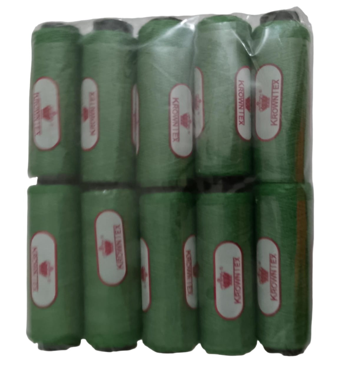 Heavy Duty High Quality Sewing Thread, Pack Of 10, Green | OVY3d