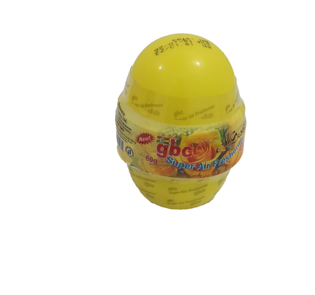 New Gbc Super Air Freshener Gel 60g, Yellow | EVG57b