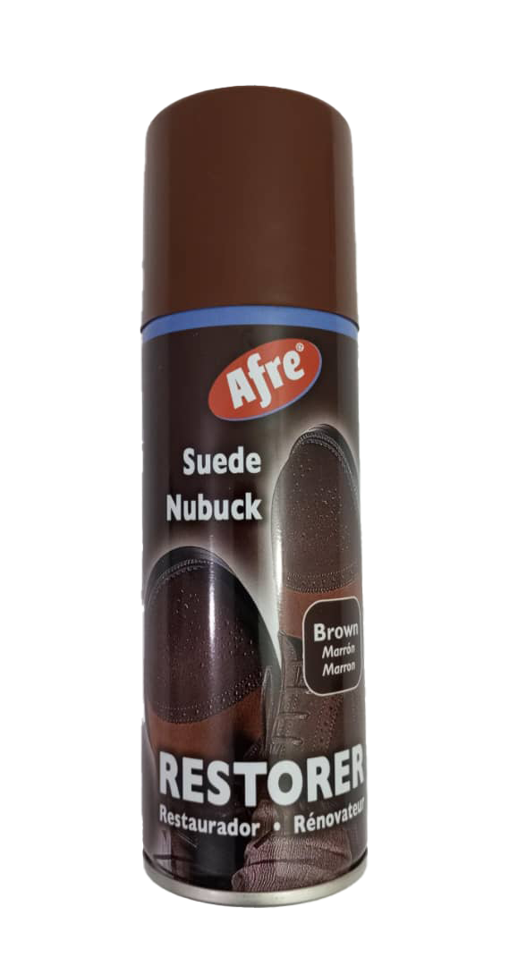 Afre Suede Nubuck Brown Marron Marron Restorer Brown, 200ml | EVG34b