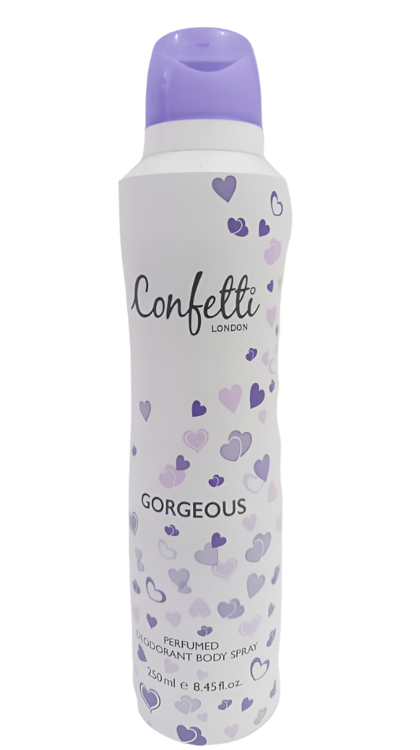 Confetti Body Spray (Gorgeous) 250ML | MLD61a