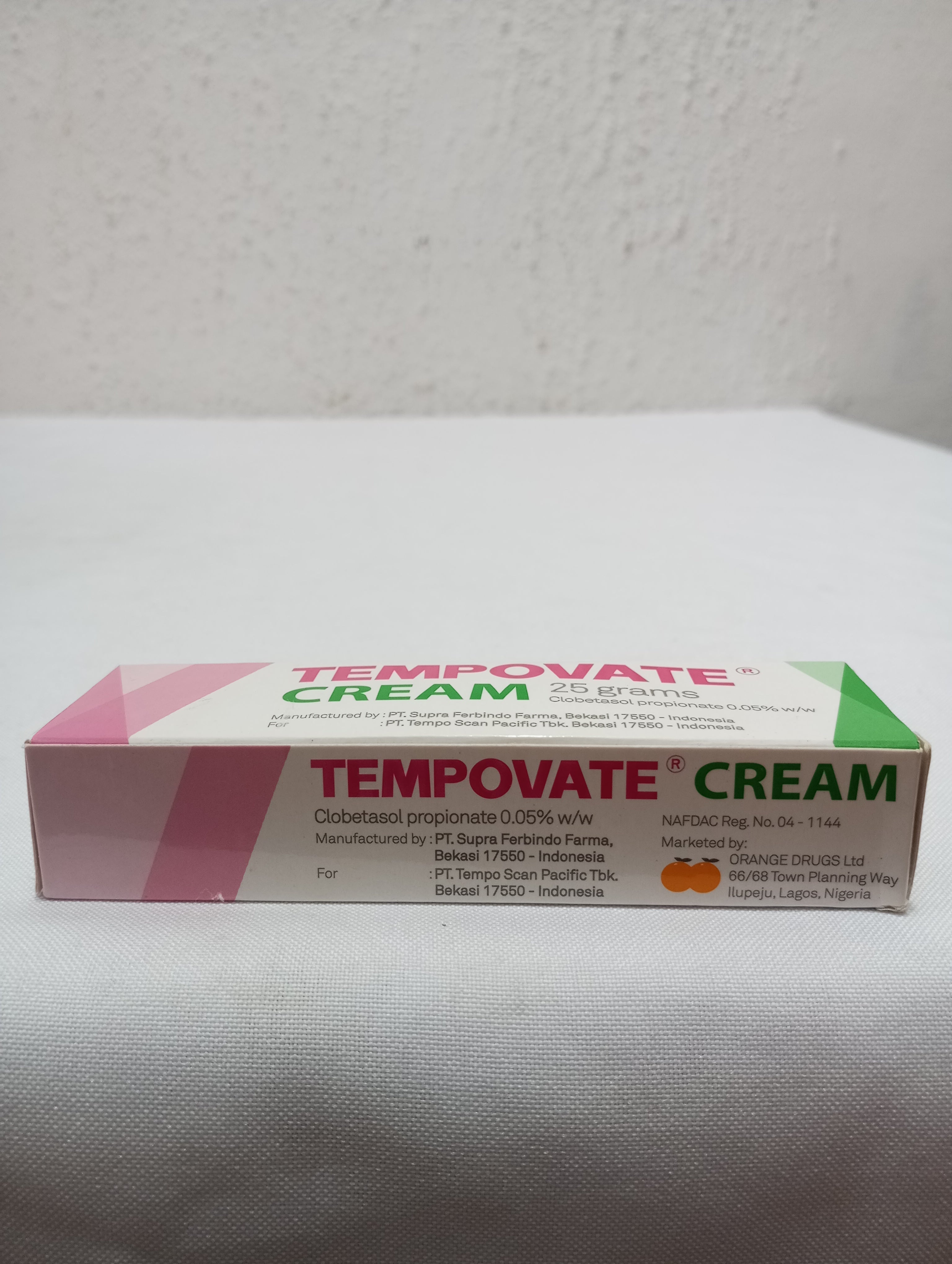 Tempovate Cream Tube 30g, Pink| BSE21a