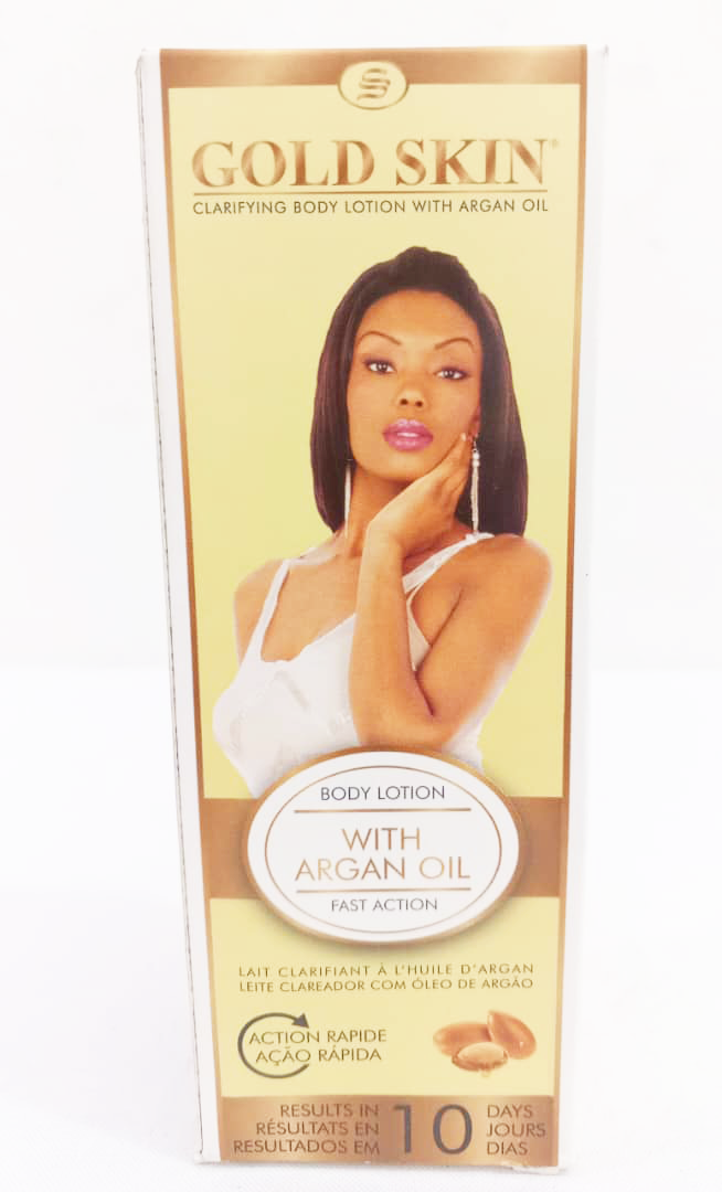 Gold Skin Clarifying Body Lotion With Argan Oil 8.4fl.Oz 250ML | CDC71b