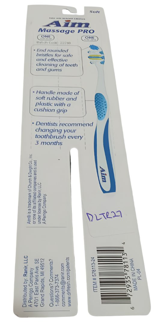 Aim Massage Pro Soft Toothbrush (2 Pieces/Pack) | DLTR27
