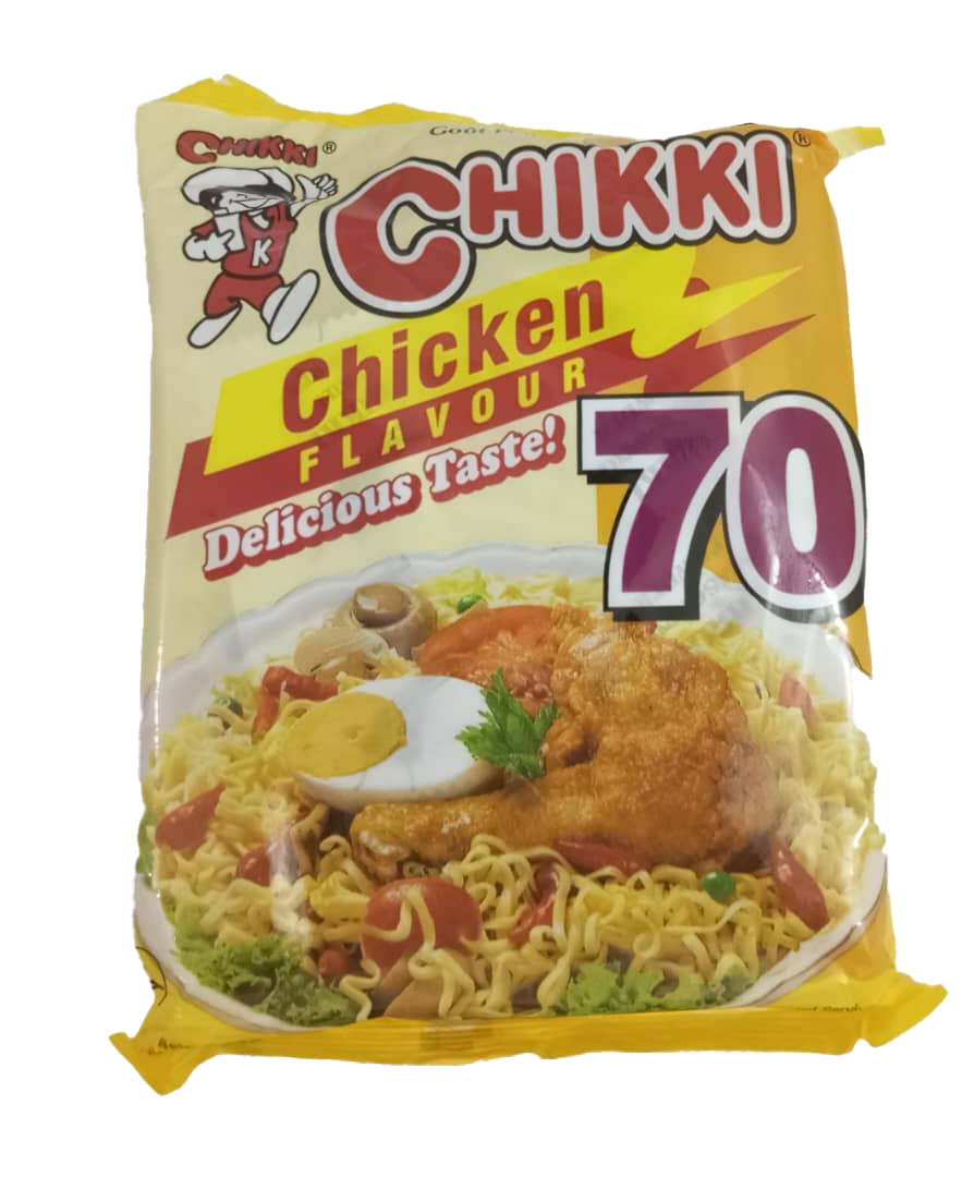Instant Noddles Chikki Chicken Flavour, 70g (PREPACK) | 2KMS15b-GDS