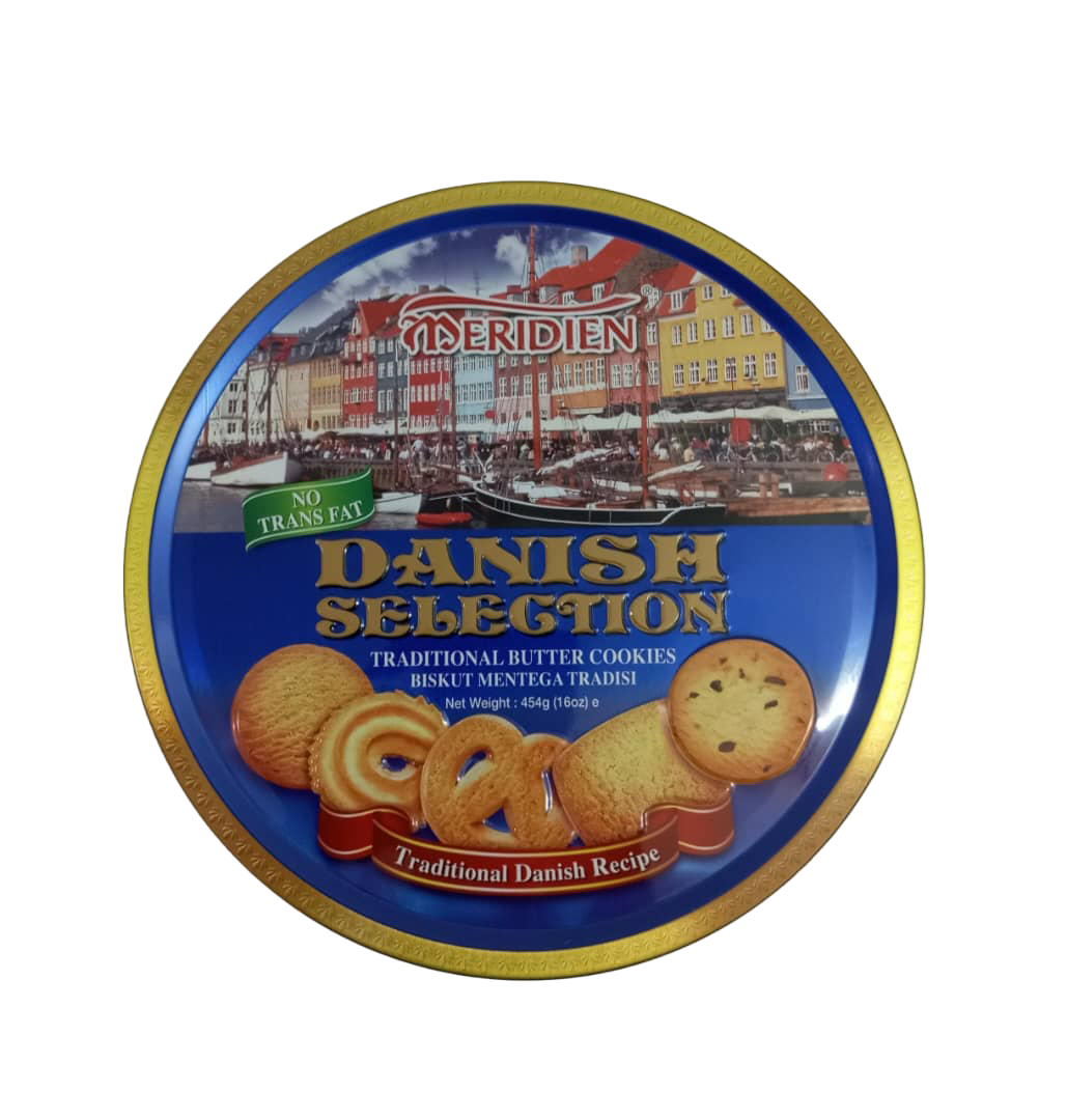 Meridien No Transfat Danish Selegtion , 454g |GMP23a