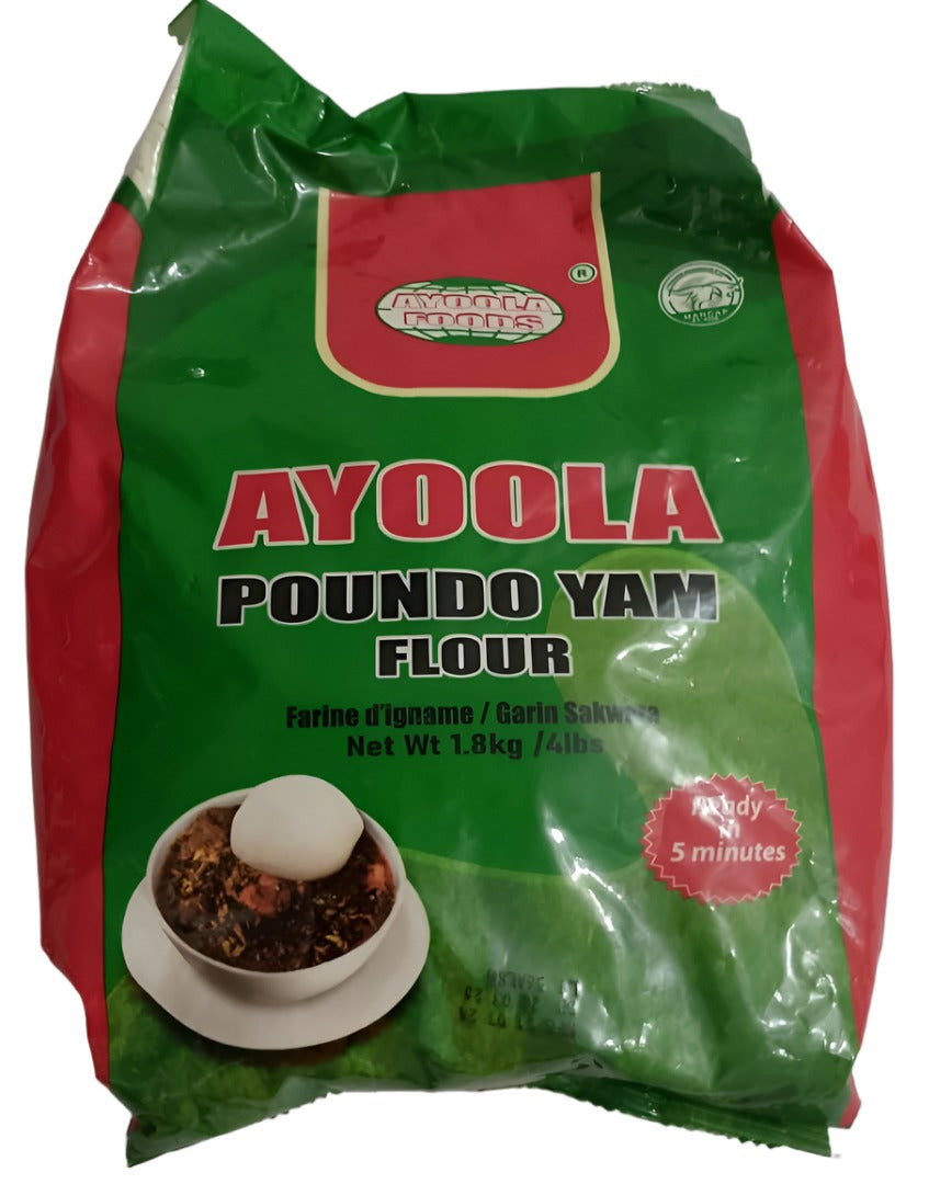 Ayoola Poundo Yam Flour 1.8kg | DNF7a