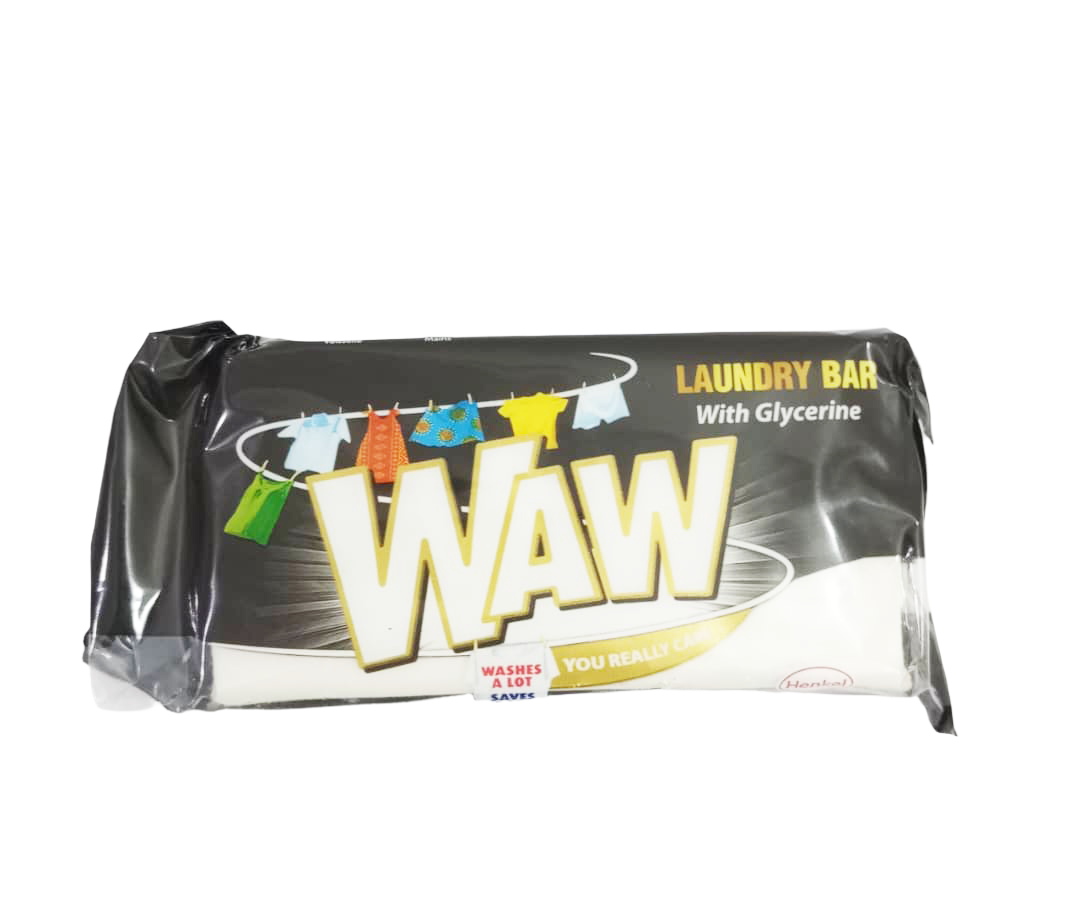 Waw Laundry Bar With Glycerine White, 130g | EVG70a