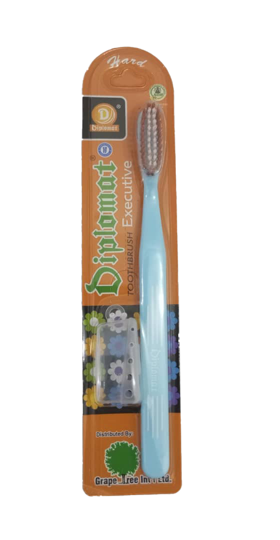 Hard Diplomat Toothbrush Executive, Blue | EVG40c